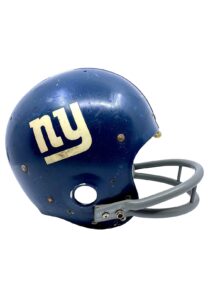 Early 1970s Dick Shiner/Jim Kanicki NY Giants Game-Used Helmet