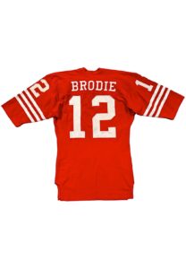 Early 1970s John Brodie San Francisco 49ers Game-Used Jersey