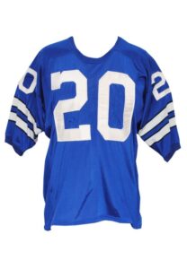 Early 1970s Mel Renfro Dallas Cowboys Game-Used & Autographed Road Durene Jersey