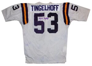 Early 1970s Mick Tingelhoff Minnesota Vikings Game-Used & Autographed Road Jersey