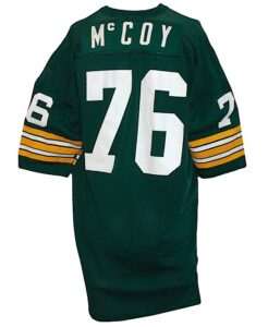 Early 1970s Mike McCoy Green Bay Packers Game-Used Home Jersey