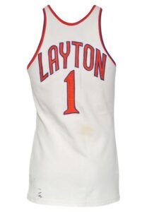 Early 1970s Mo Layton Phoenix Suns Game-Used Home Jersey