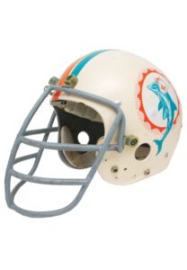 Early 1970s Nick Buoniconti Miami Dolphins Game-Used Suspension Helmet