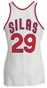 Early 1970s Paul Silas Phoenix Suns Game-Used Home Jersey