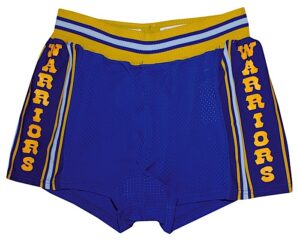 Early 1970s Rick Barry Golden State Warriors Game-Used Road Shorts