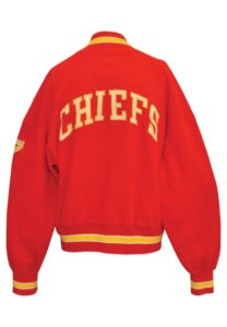 Early 1970s Sideline-Worn NFL Jackets — Philadelphia Eagles No. 68 and No. 72 & Kansas City Chiefs No. 7