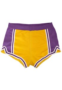 Early 1970s Wilt Chamberlain Los Angeles Lakers Game-Used Shorts