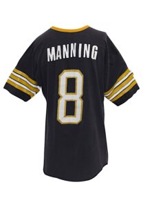 Early 1980s Archie Manning New Orleans Saints Game-Used Home Tear-Away Jersey