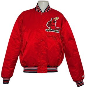 Early 1980s Bruce Sutter St. Louis Cardinals Worn & Autographed Cold Weather Jacket