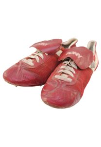 Early 1980s California Angels Game-Used Cleats Attributed to Rod Carew