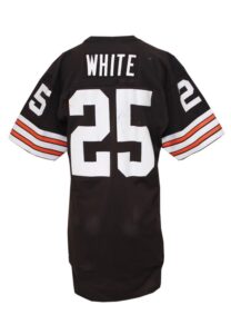 Early 1980s Charles White Cleveland Browns Game-Used Home Jersey