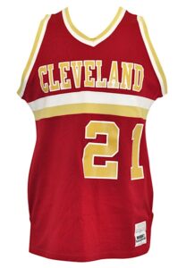 Early 1980s Cleveland Cavaliers Team-Issued Road Jersey