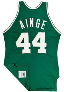 Early 1980s Danny Ainge Boston Celtics Game-Used Road Jersey