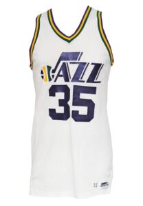 Early 1980s Darrell Griffith Utah Jazz Game-Used Home Jersey & Circa 1978 New Orleans Jazz Worn Warm-Up Jacket