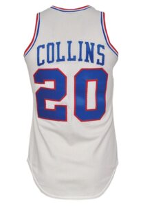 Early 1980s Doug Collins Philadelphia 76ers Game-Used Home Jersey with Shorts