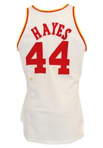 Early 1980s Elvin Hayes Houston Rockets Game-Used Home Jersey