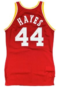 Early 1980s Elvin Hayes Houston Rockets Game-Used Road Jersey