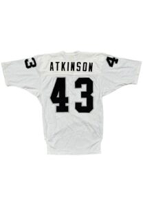 Early 1980s George Atkinson Oakland Raiders Post Career Team-Issued Jersey