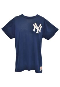 Early 1980s Goose Gossage New York Yankees Batting Practice-Worn Mesh Jersey