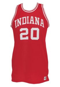 Early 1980’s Jim Thomas Indiana University Game-Used Road Jersey with Shorts