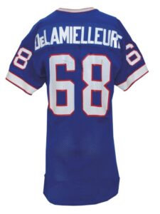 Early 1980’s Joe DeLamielleure Buffalo Bills Game-Used Home Jersey