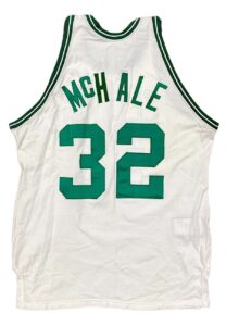 Early 1980s Kevin McHale Boston Celtics Game-Used Home Jersey