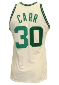 Early 1980s M.L. Carr Boston Celtics Game-Used Home Jersey