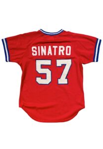 Early 1980s Matt Sinatro Atlanta Braves Game-Used & Signed Spring Training Jersey