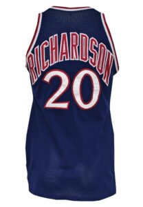 Early 1980s Michael Ray Richardson New York Knicks Road Uniform