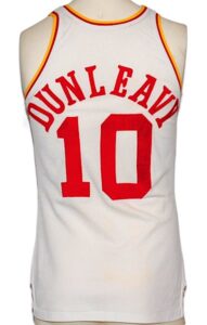 Early 1980s Mike Dunleavy Houston Rockets Game-Used Home Jersey