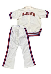 Early 1980s New York Knicks Player Worn Warm-Up Suit