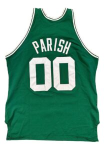 Early 1980s Robert Parish Boston Celtics Game-Used Road Jersey