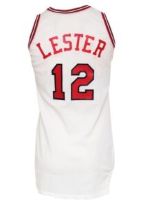 Early 1980s Ronnie Lester Rookie Era Chicago Bulls Game-Used Home Jersey & Game-Issued & Autographed Sneakers