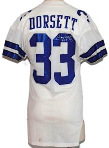 Early 1980’s Tony Dorsett Dallas Cowboys Game-Used & Autographed Home Jersey