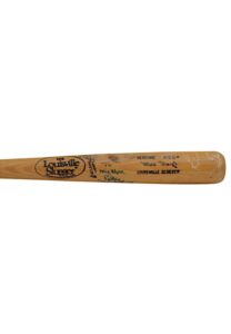 Early 1980s Willie Stargell Pittsburgh Pirates Game-Used & Autographed Post-Career Bat