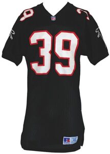 Early 1990s Bruce Pickens Atlanta Falcons Game-Used Home Jersey