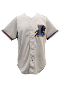 Early 1990s Durham Bulls Game-Used Jersey #7