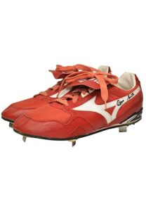 Early 1990s Ozzie Smith St. Louis Cardinals Game-Used & Autographed Cleats