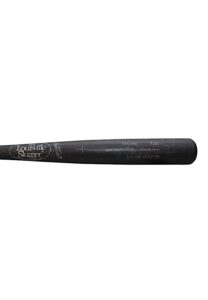 Early 1990s Rickey Henderson Oakland A’s Game-Used & Autographed Bat