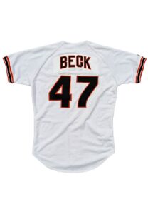 Early 1990s Rod Beck San Francisco Giants Game-Used Jersey