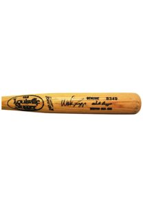 Early 1990s Wade Boggs Boston Red Sox Autographed Game-Used Bat