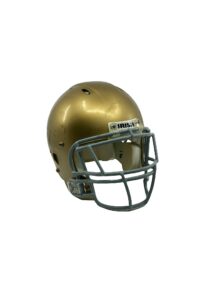 Early 2000s Notre Dame Fighting Irish NCAA Bowl Championship Series Game-Used Helmet