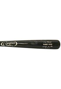 Early 2000s Sammy Sosa Chicago Cubs Game-Used Bat