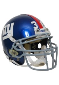 Early 2000s Shaun Williams New York Giants Game-Used Helmet