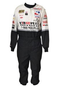 Eddie Cheever Race-Worn Fire Suit