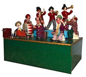 Eight Person Automaton Clown Band