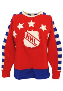 Emile “Butch” Bouchard 1947 First NHL All-Star Game “All-Stars” Game-Worn Jersey