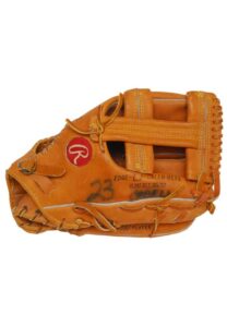 Enos Cabell Game-Used Glove