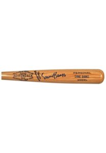 Ernie Banks Chicago Cubs Autographed Show Bat