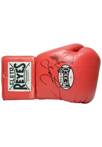 Floyd Mayweather Jr. Ring-Worn & Autographed Boxing Glove